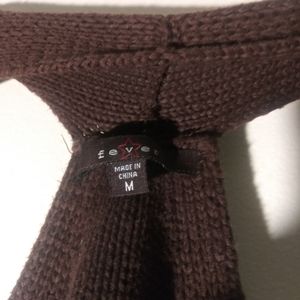 Brown Cardigan Sweater